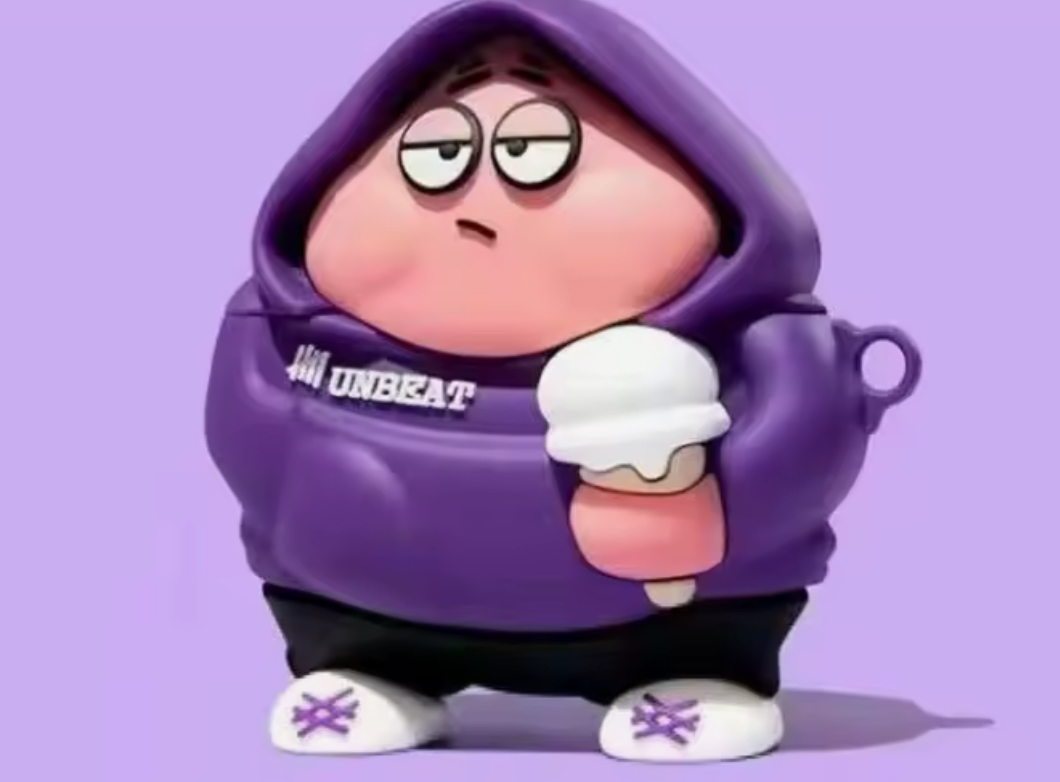 Patrick Hoodie AirPods Case for AirPods