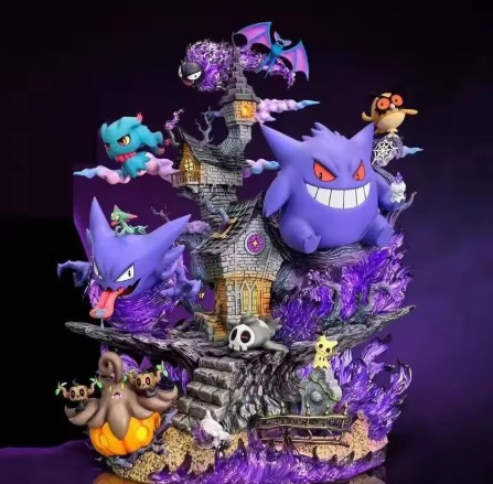Gengar Haunted Manor Statue