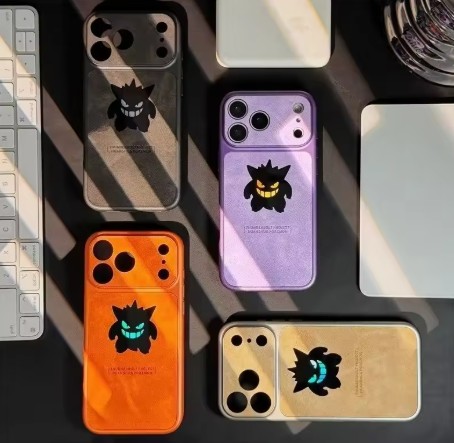 Gengar Leather Phone Case