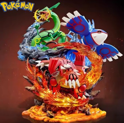 Pokémon Legendary Trio Statue